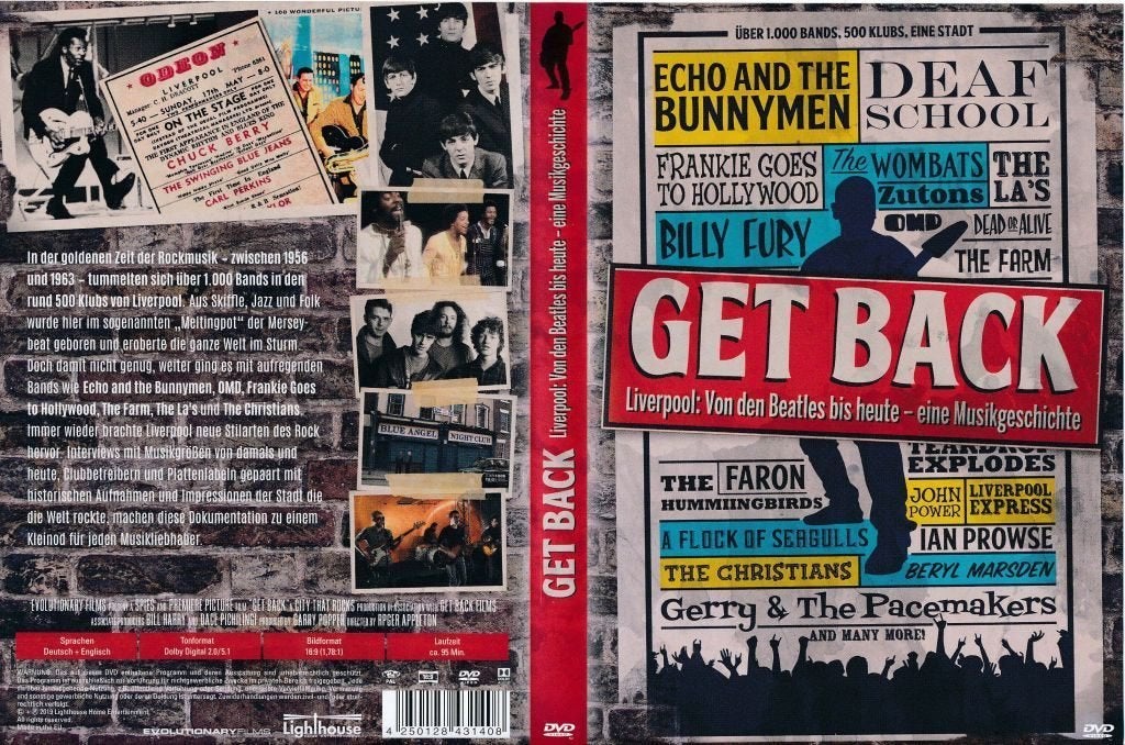 Get Back - Liverpool: Bigger Than The Beatles DVD, Ophalen of Verzenden, Zo goed als nieuw, Engels, Alle leeftijden