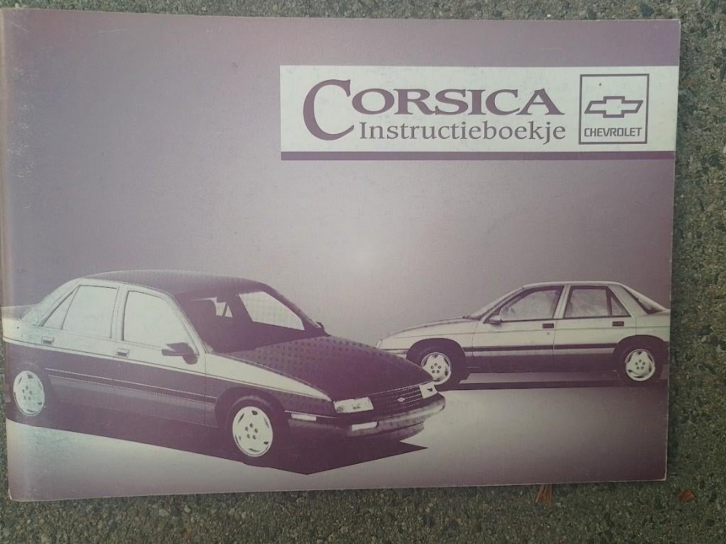 Chevrolet Corsica instructieboek / handleiding, Ophalen of Verzenden