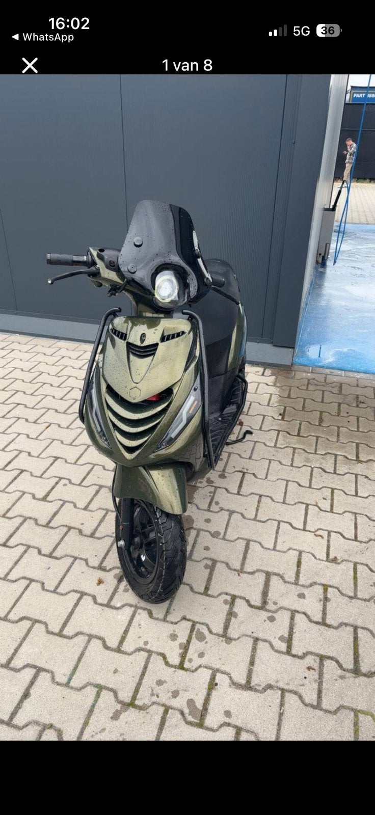 zip 4t 50cc, Ophalen, Zo goed als nieuw, Benzine, Zip
