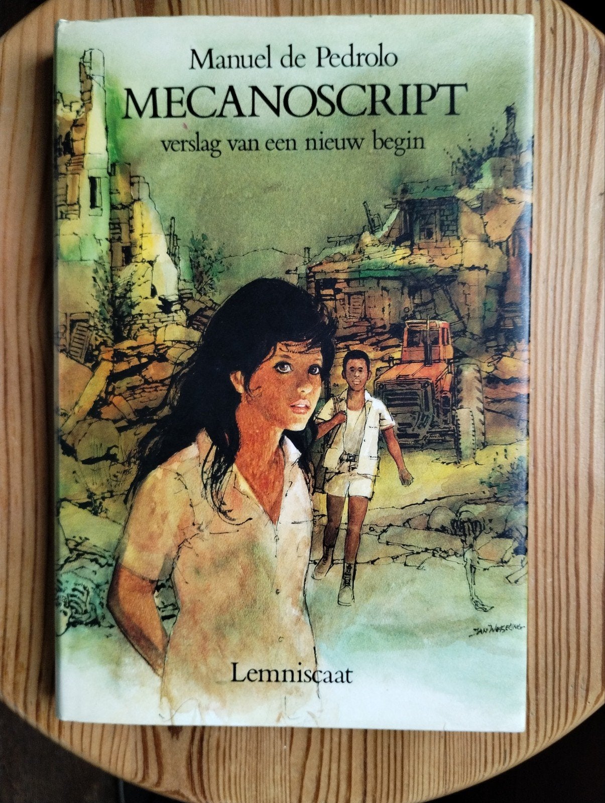 MECANOSCRIPT Verslag van een nieuw begin - Manuel de Pedrolo, Boeken, Kinderboeken | Jeugd | onder 10 jaar, Ophalen of Verzenden