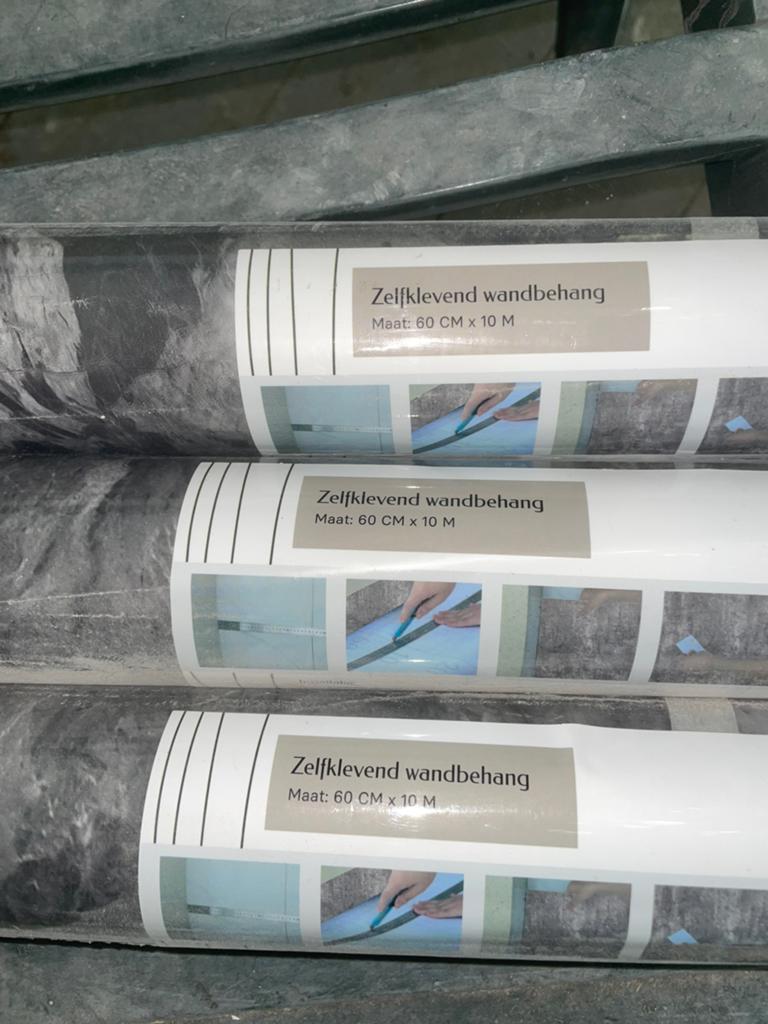 Zelfklevend wand behang, Huis en Inrichting, Stoffering | Behang, Ophalen