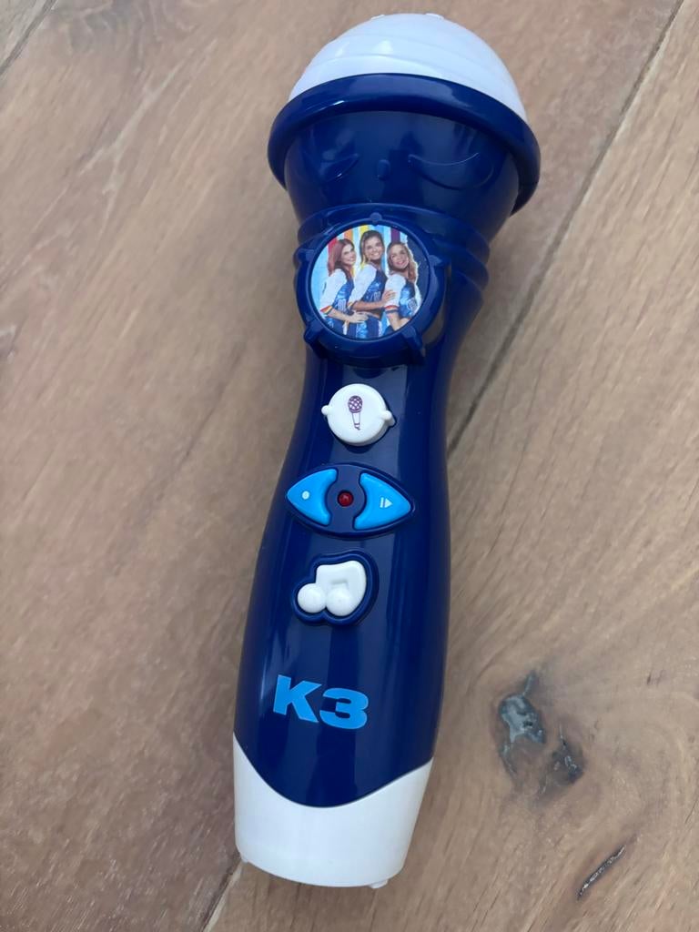 K3 Microfoon met Licht en Geluid, Ophalen of Verzenden, Gebruikt, Meisje