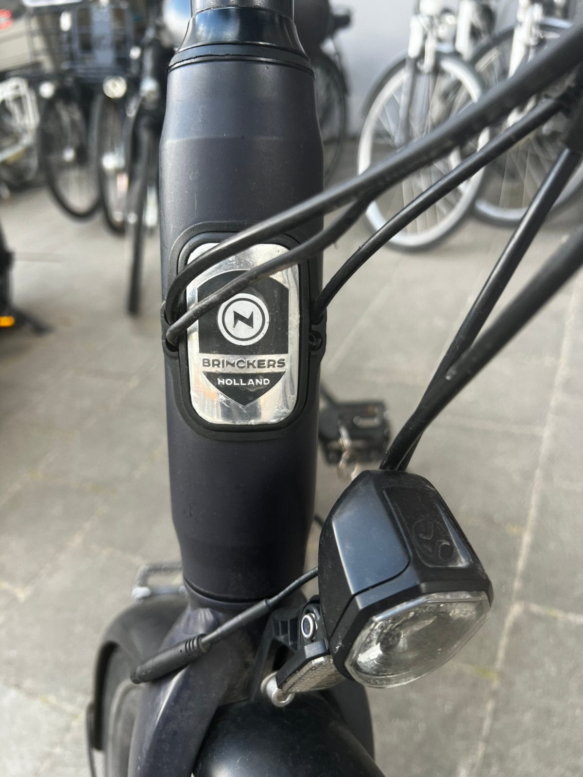 Brinkers e bike heren 28inch, Ophalen, Zo goed als nieuw, Minder dan 10 versnellingen, Overige merken