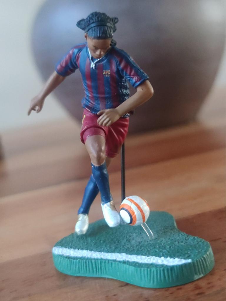 Ronaldinho FC Barcelona FC Champs figuur - ca. 15 cm hoog, Ophalen of Verzenden