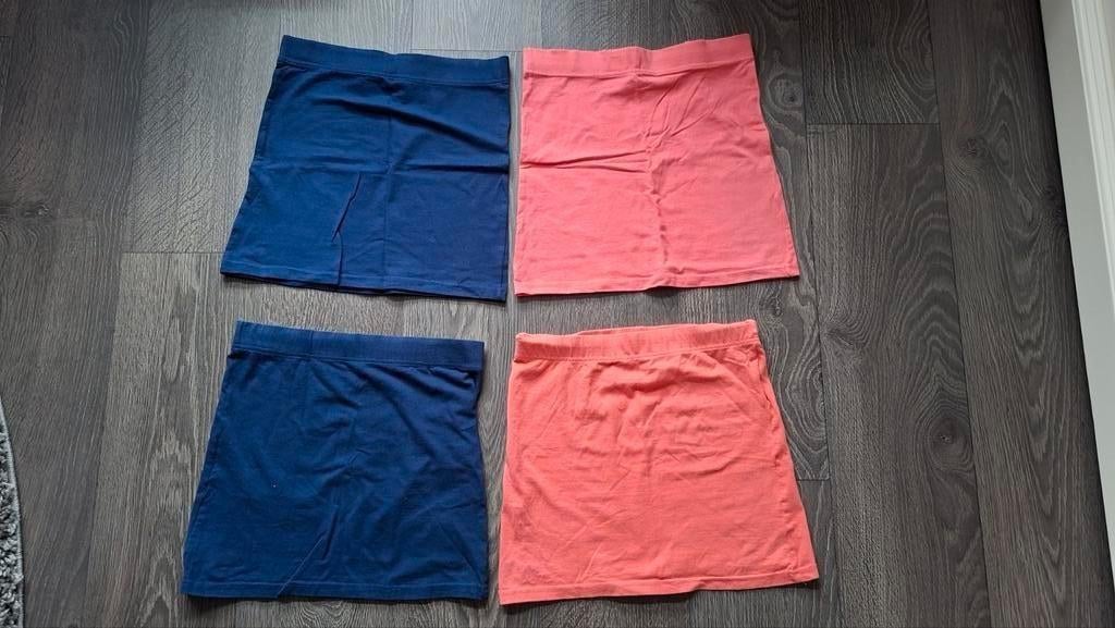 Bundel4 comfy rokjes City Life maat S koraal en marine blauw, City Life, Blauw, Ophalen of Verzenden, Maat 36 (S)