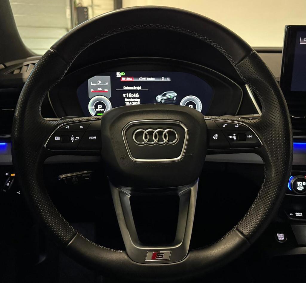 Audi Q5 55 TFSI e S edition Competition S-LINE PANO KEYLESS, Automaat, Gebruikt, Zwart, 4 cilinders