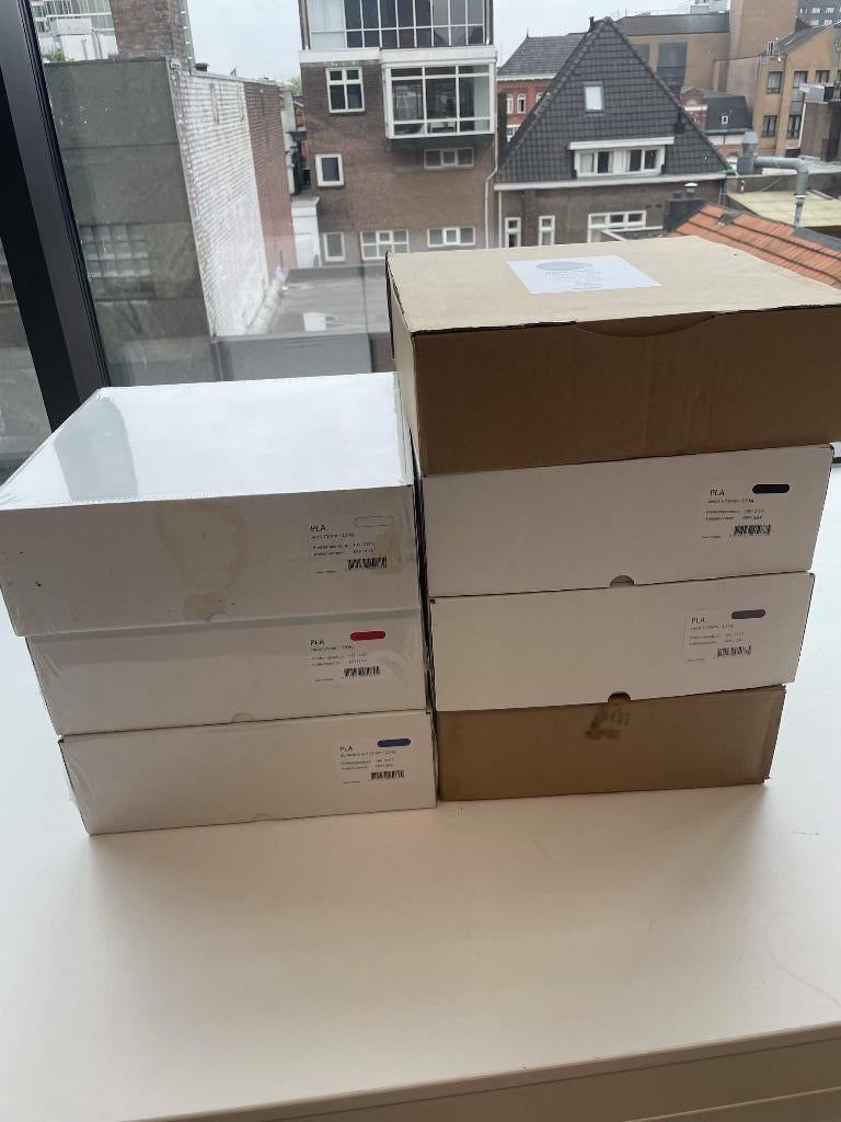 7x NEW 3D printer filament rollen, Computers en Software, 3D-printerbenodigheden, Nieuw, Filamentrollen, Ophalen