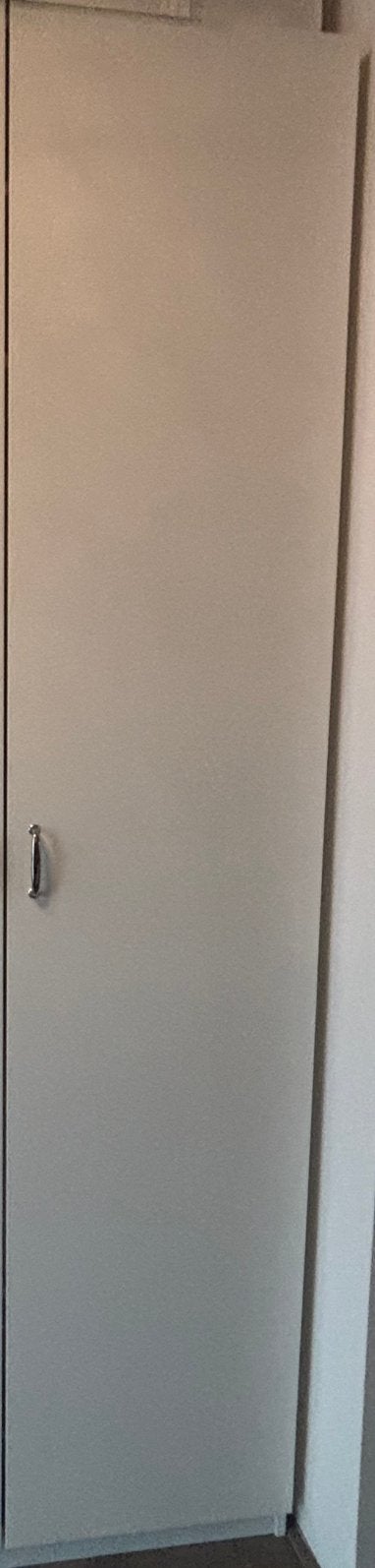 1 IKEA Forsand witte deur 50x229 inclusief scharnieren, Ophalen, 200 cm of meer, 50 tot 100 cm, Zo goed als nieuw