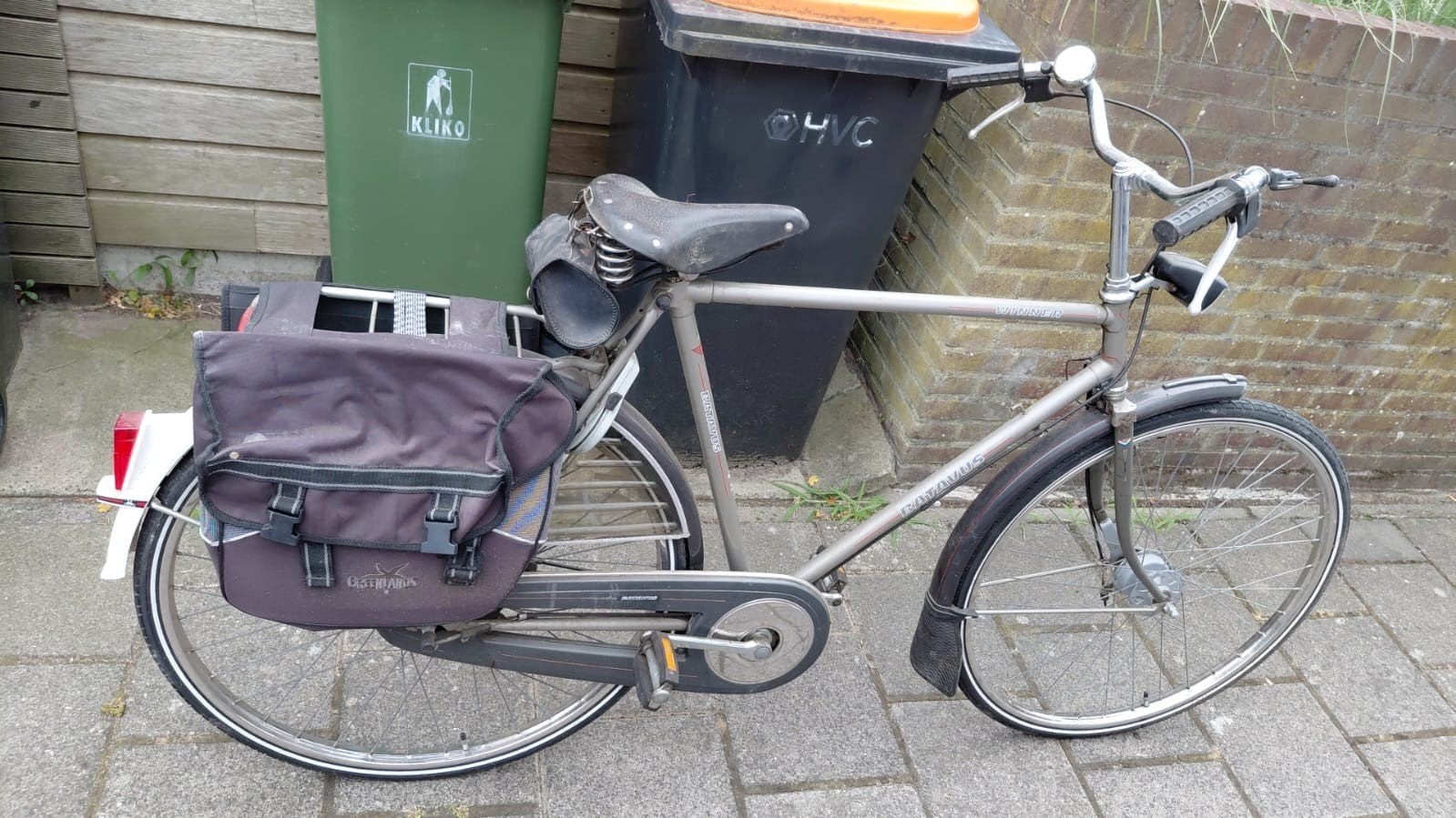 Batavus herenfiets, Ophalen, Gebruikt, Batavus