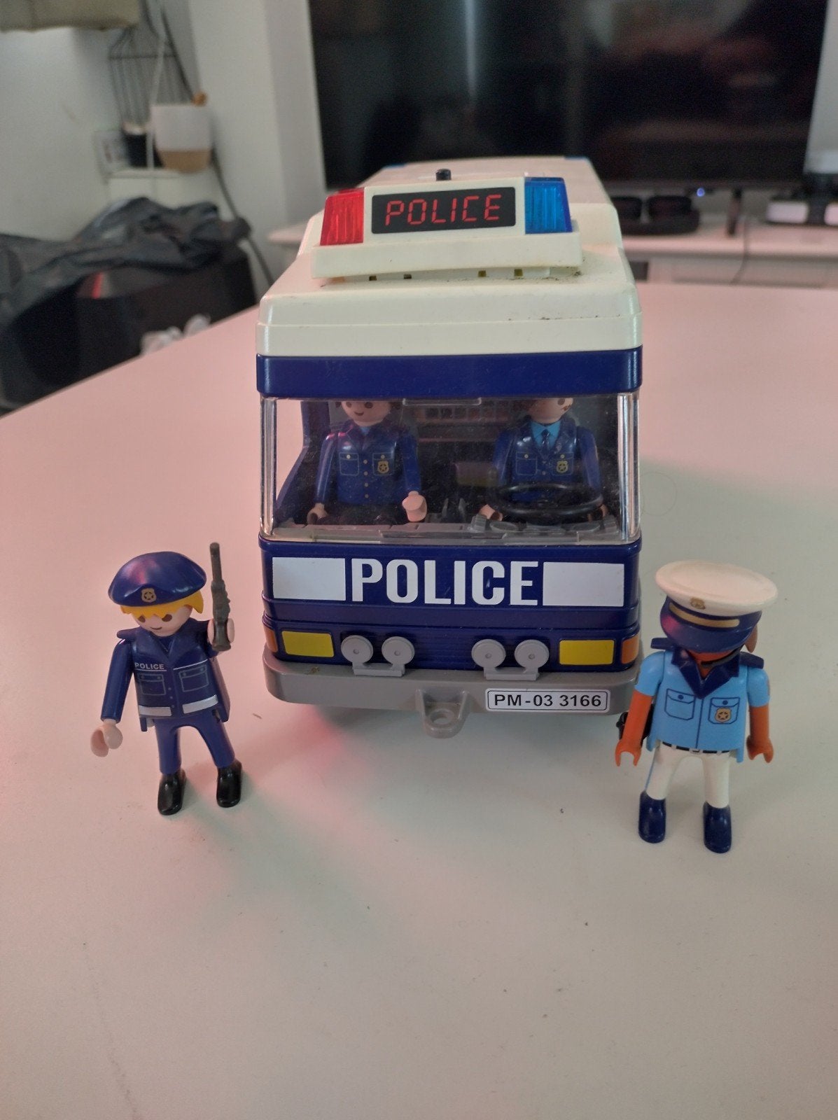 Playmobil Politiebus met Agenten, Ophalen of Verzenden, Gebruikt