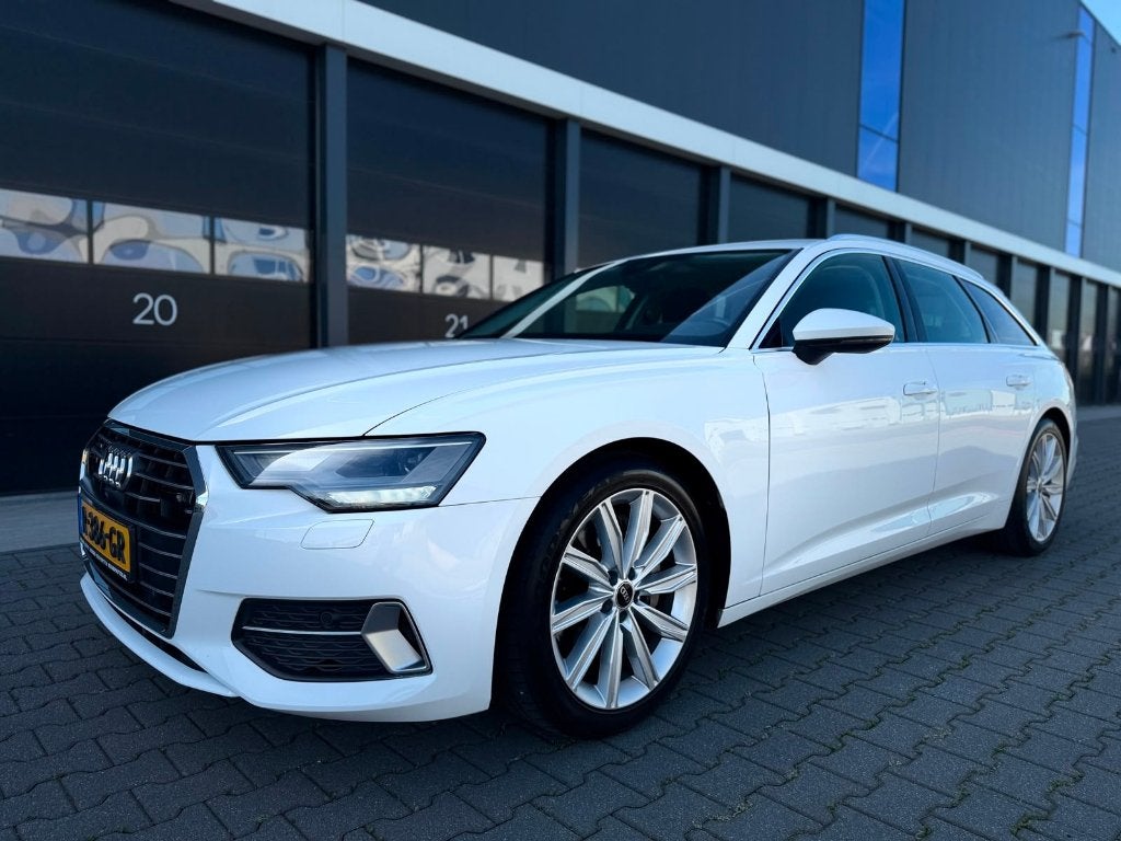 Audi A6 50 TDI Quattro 286pk Mhev Tiptronic 2022, Auto's, Automaat, Zwart, 2000 kg, Leder en Stof