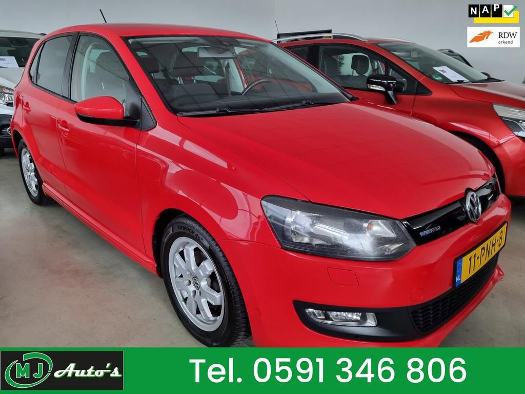 Volkswagen Polo 1.2 TDI BlueMotion Comfortline|Navi|Airco, Voorwielaandrijving, Euro 5, Stof, 1199 cc