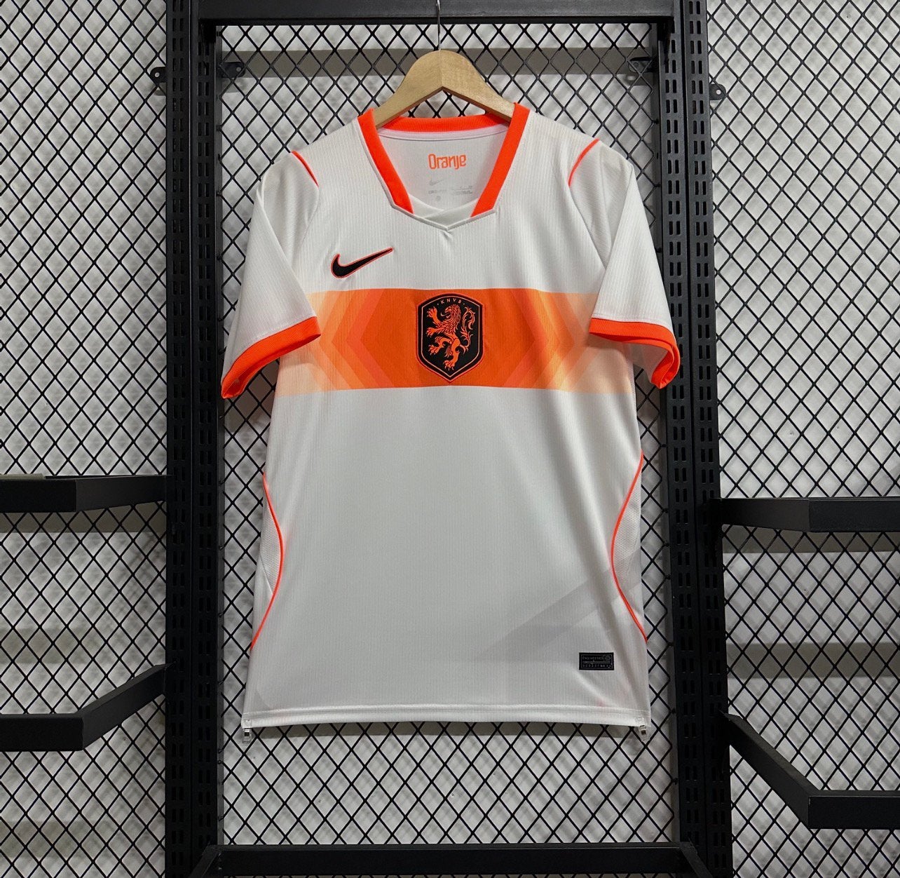 Nederlands Elftal Uitshirt Wit Oranje KNVB, Ophalen of Verzenden, Nieuw, Overige maten, Wit