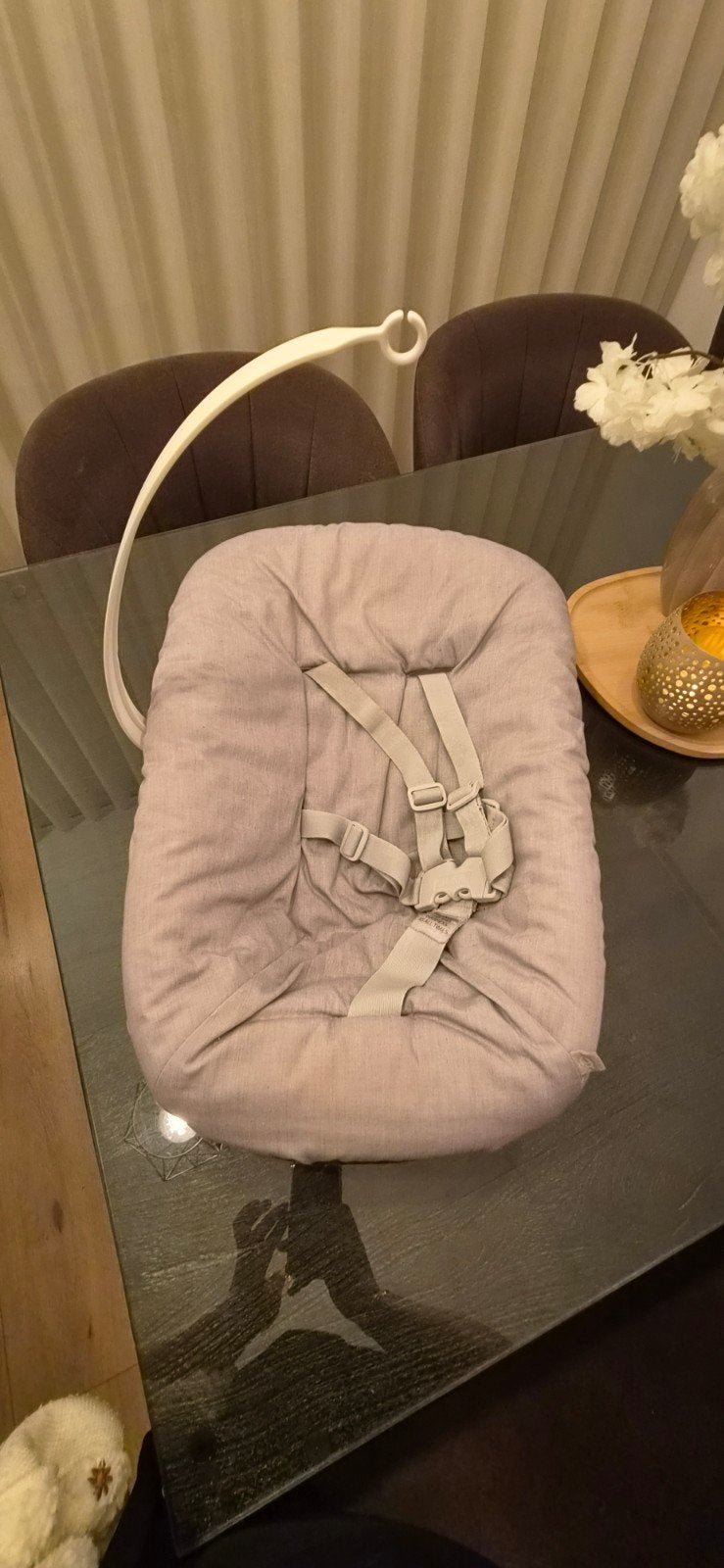 Stokke Tripp Trapp Newborn Set met extra hoes, Kinderen en Baby's, Ophalen of Verzenden, Zo goed als nieuw, Overige typen, Aanschuifbaar