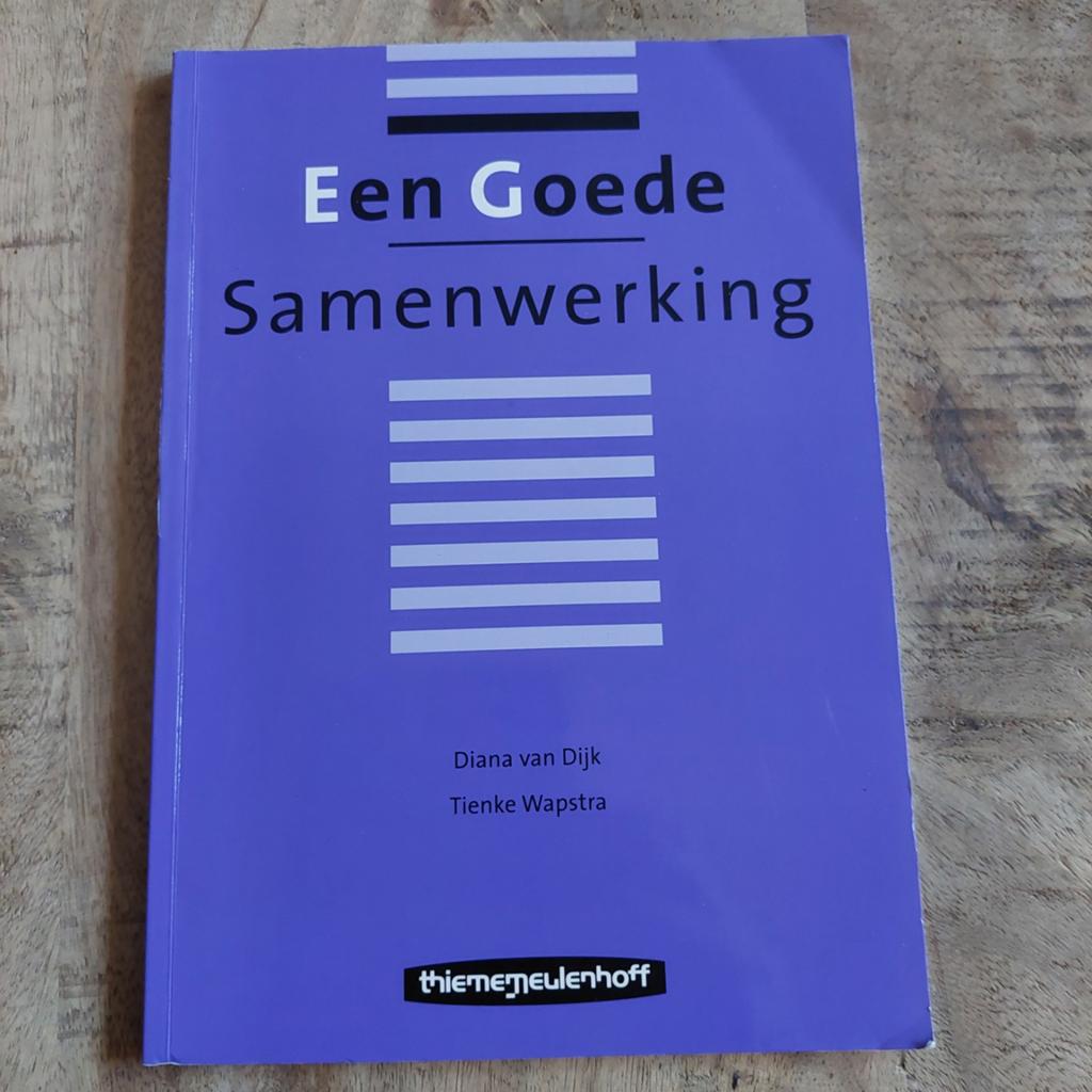 D. van Dijk - Een Goede Samenwerking, Ophalen of Verzenden, Nederlands, Overige niveaus, D. van Dijk; T. Wapstra