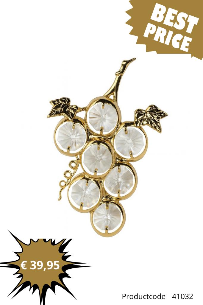 24K Vergulde Kristallen Beeldjes – Luxe Cadeau vanaf €26,95!, Mvm detailhandel, Overige materialen, Pjmink@casema.nl, Nieuw
