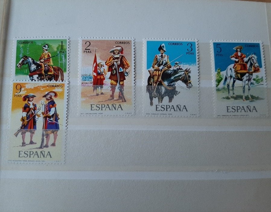 Spanje 1974, Spaanse leger, Ophalen of Verzenden, Postfris