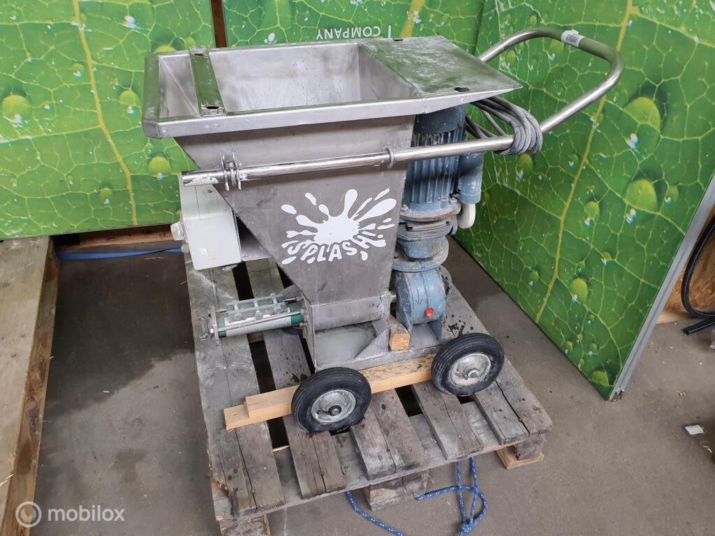 Spack spuitmachine, Gebruikt
