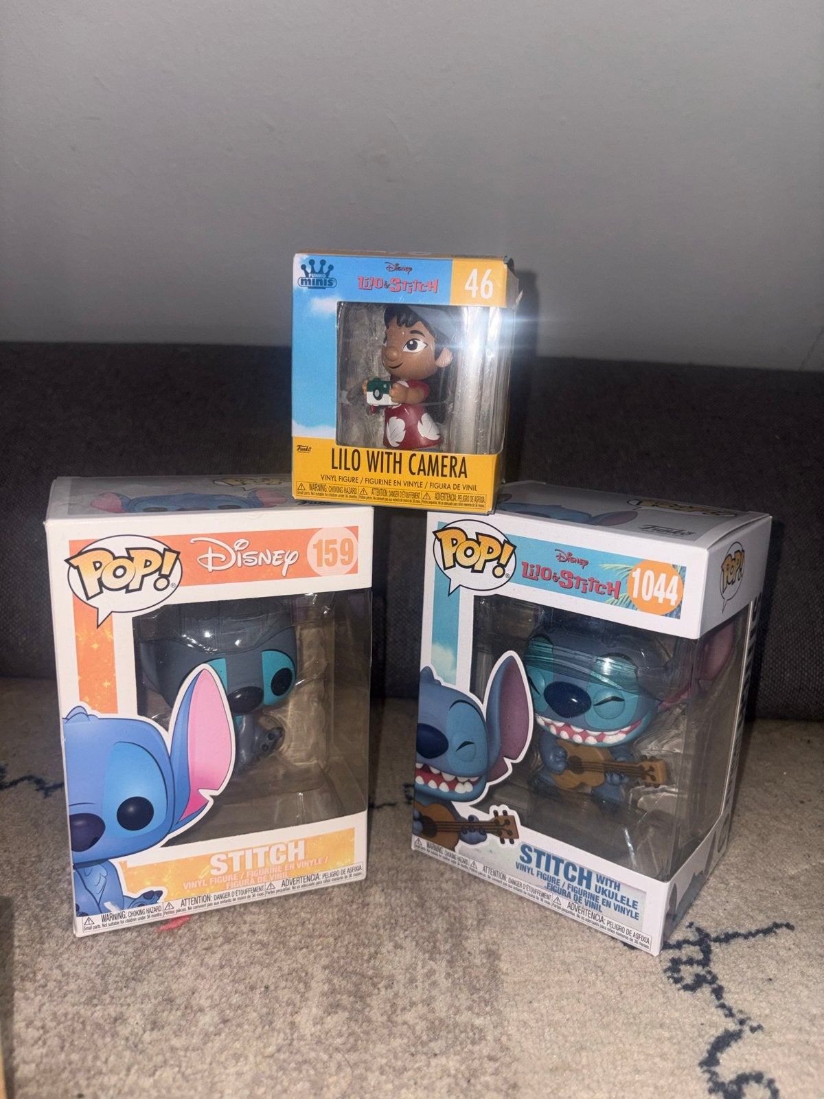 Funko Pop! Disney Lilo & Stitch Collectie (3 stuks), Ophalen of Verzenden, Nieuw