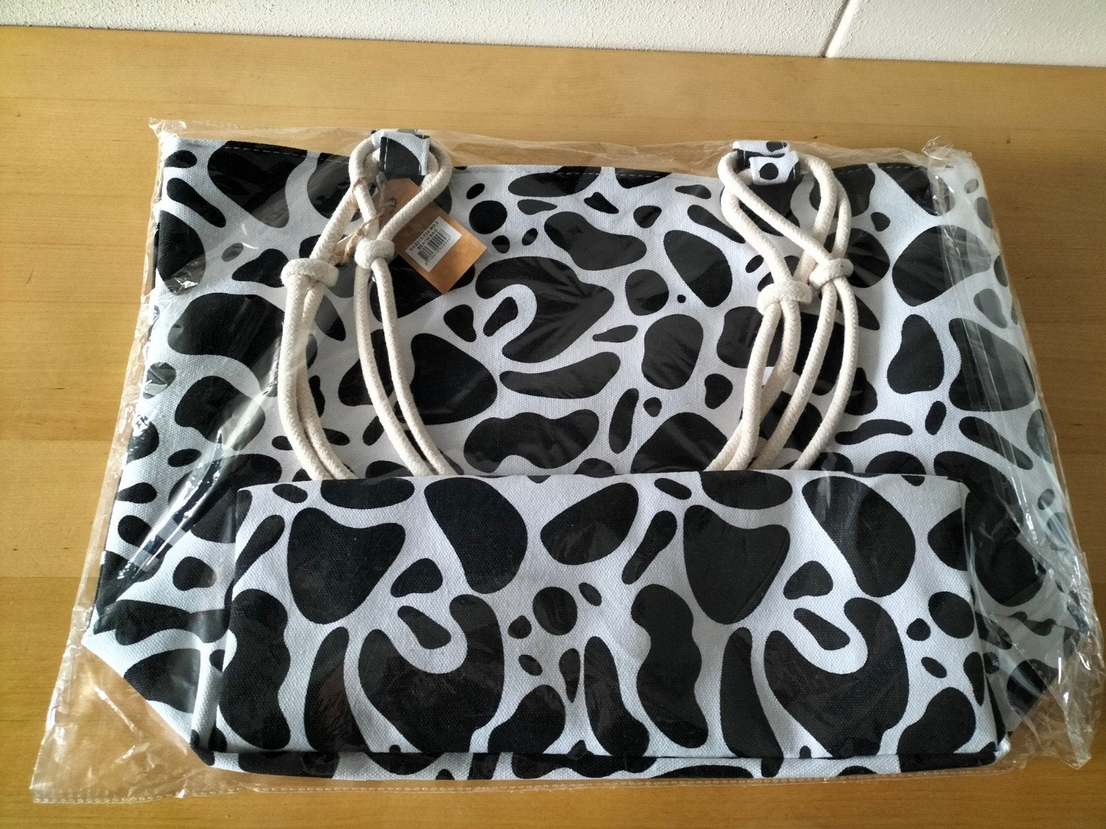 Nieuwe tas met koe print, Ophalen of Verzenden, Nieuw