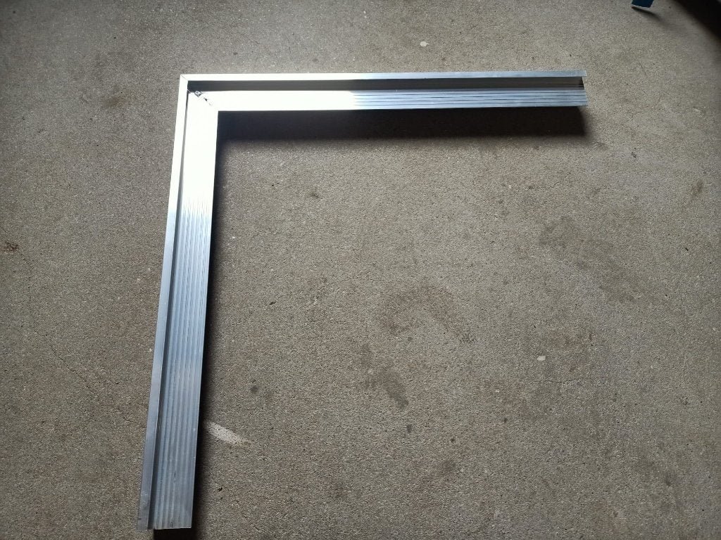 Aluminium daktrim en buitenhoek, Ophalen, Overige kleuren, Overige typen, Nieuw