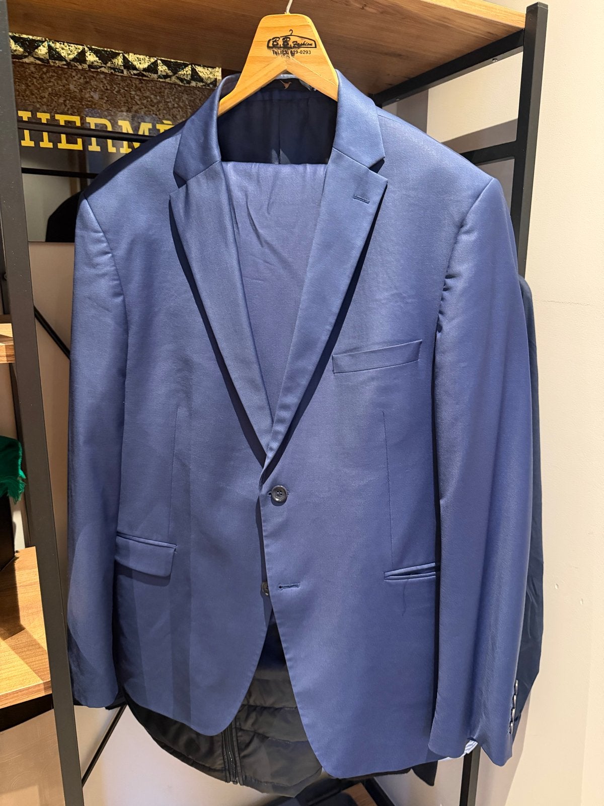Paul Haggis Herenpak - Blauw, Maat 58 (XL), Kleding | Heren, Ophalen of Verzenden, Zo goed als nieuw, Maat 56/58 (XL), Blauw
