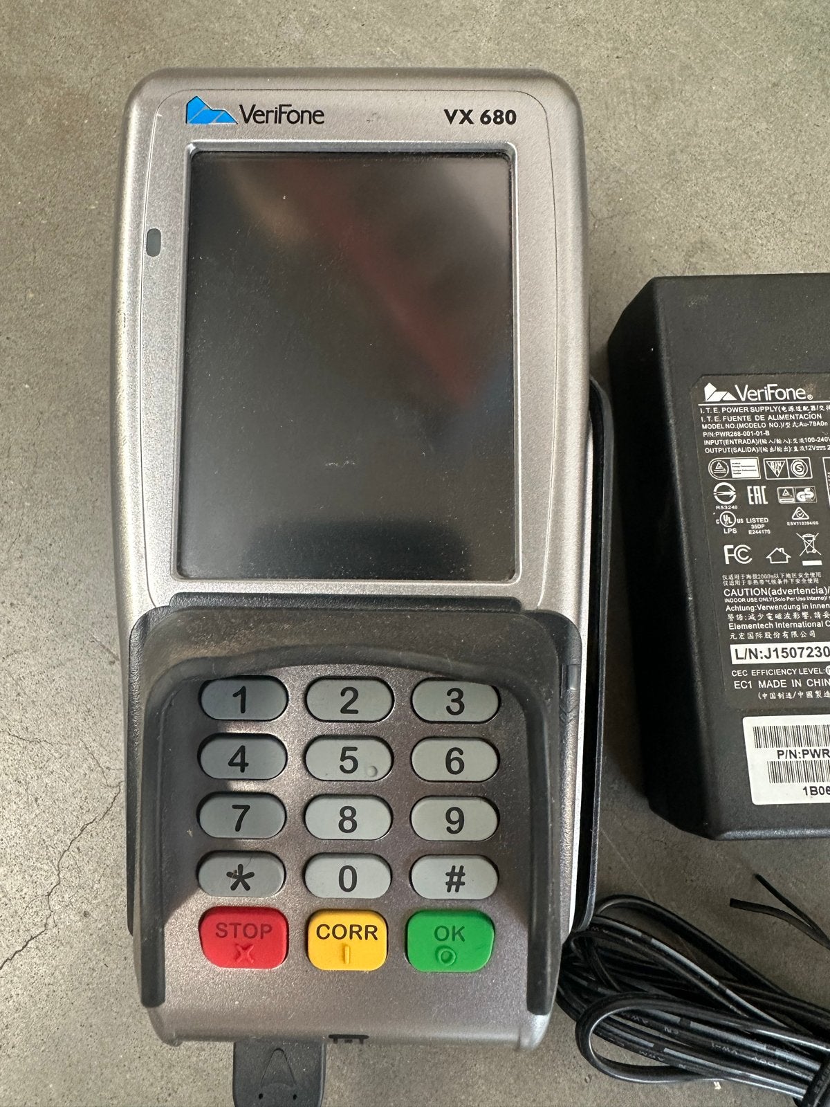 VeriFone VX 680 Pinautomaat - Draagbaar en Betrouwbaar, Ophalen of Verzenden