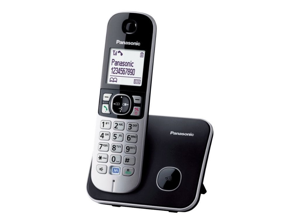 Panasonic KX-TG6811GB zwart, 1 handset, Panasonic Marketing Europe GmbH, Hagenauer Straße 43, 65203 Wiesbaden, Duitsland, Ophalen of Verzenden