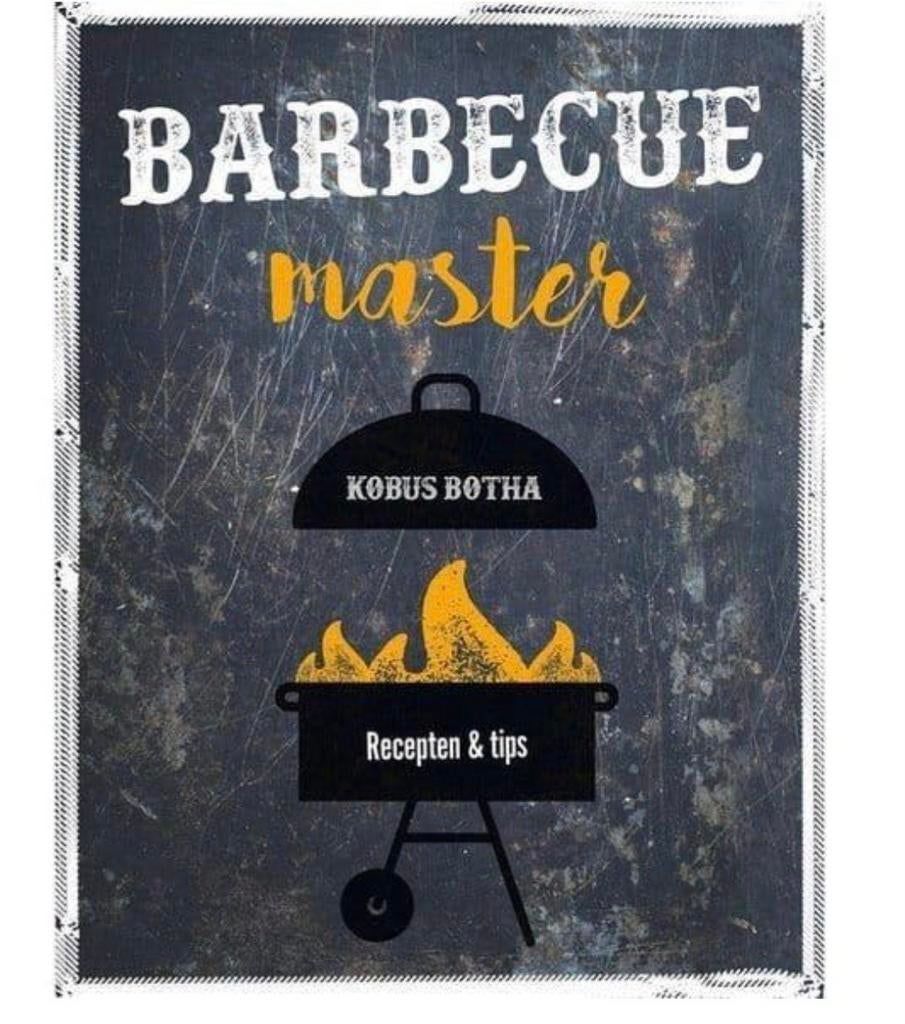 Barbecue Master - Kobus Botha, Verzenden, Zo goed als nieuw
