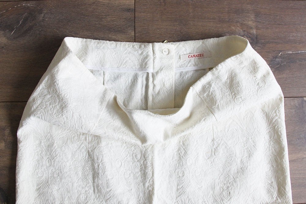 Mooie Camaïeu Rok - 101 (L) € 20,-, Kleding | Dames, Rokken, Beige, Maat 42/44 (L), Ophalen of Verzenden, Zo goed als nieuw
