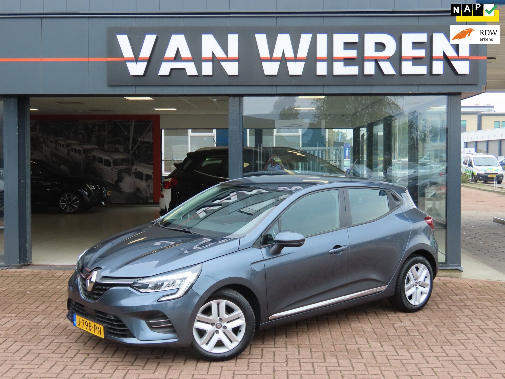 Renault Clio 1.0 TCe Zen NAV PDC Carplay Cruise LED NAP, Auto's, Voorwielaandrijving, Parkeersensor, Gebruikt, 580 kg