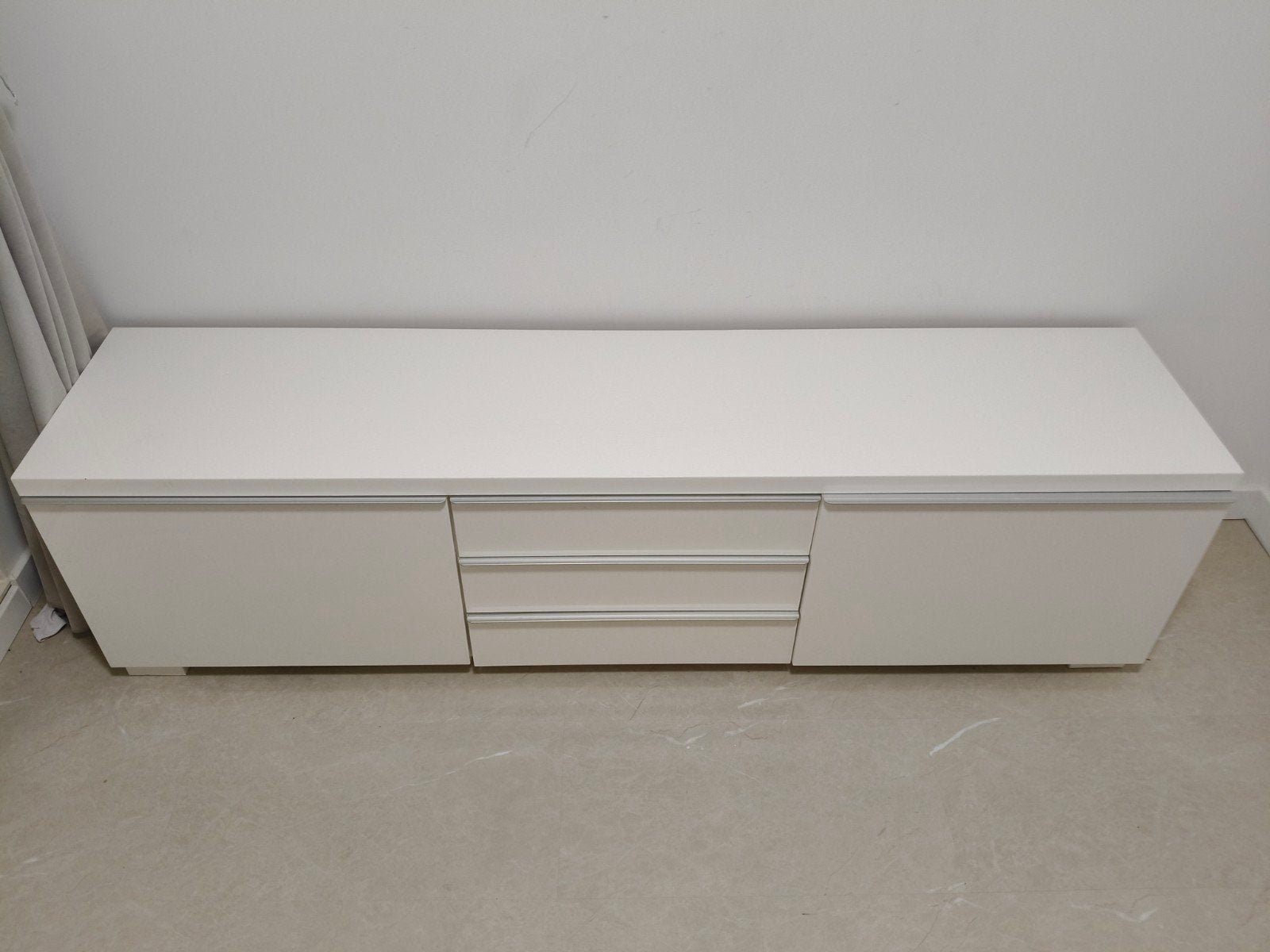 Ikea dressoir tv meubel Ikea besta burs 180x41x49, Ophalen, Gebruikt, 150 tot 200 cm, Met lade(s)