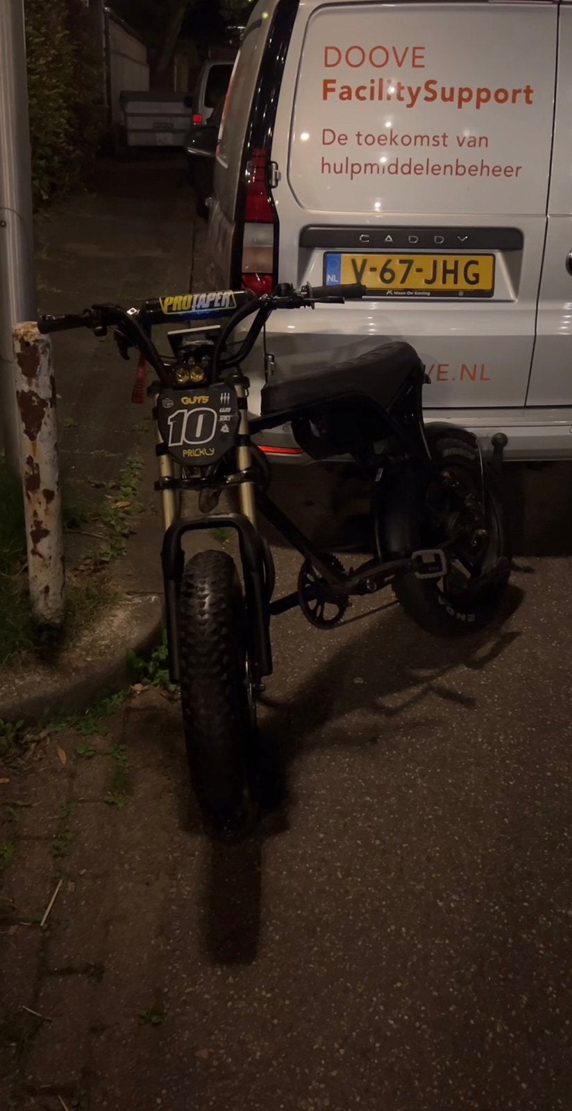 Custom fatbike v8 500 euro, Ophalen, Zo goed als nieuw, Overige merken