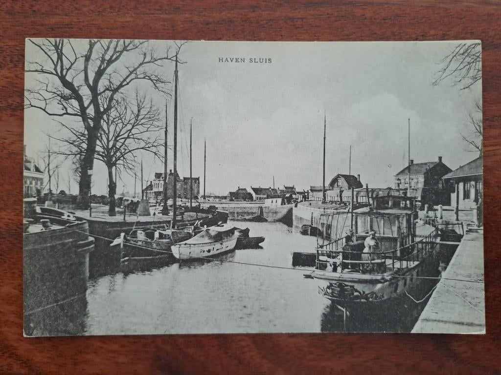 Sluis,  haven, Verzamelen, Ansichtkaarten | Nederland, Ophalen of Verzenden, Zeeland