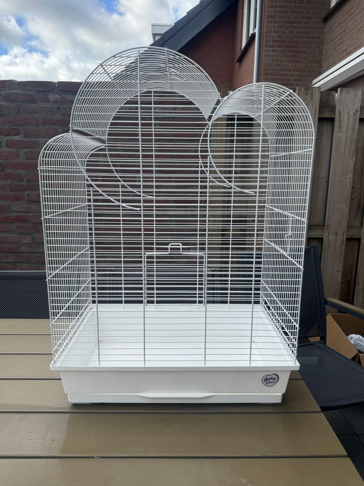 Vogelkooi, Dieren en Toebehoren, Ophalen of Verzenden, Zo goed als nieuw, Metaal, Vogelkooi
