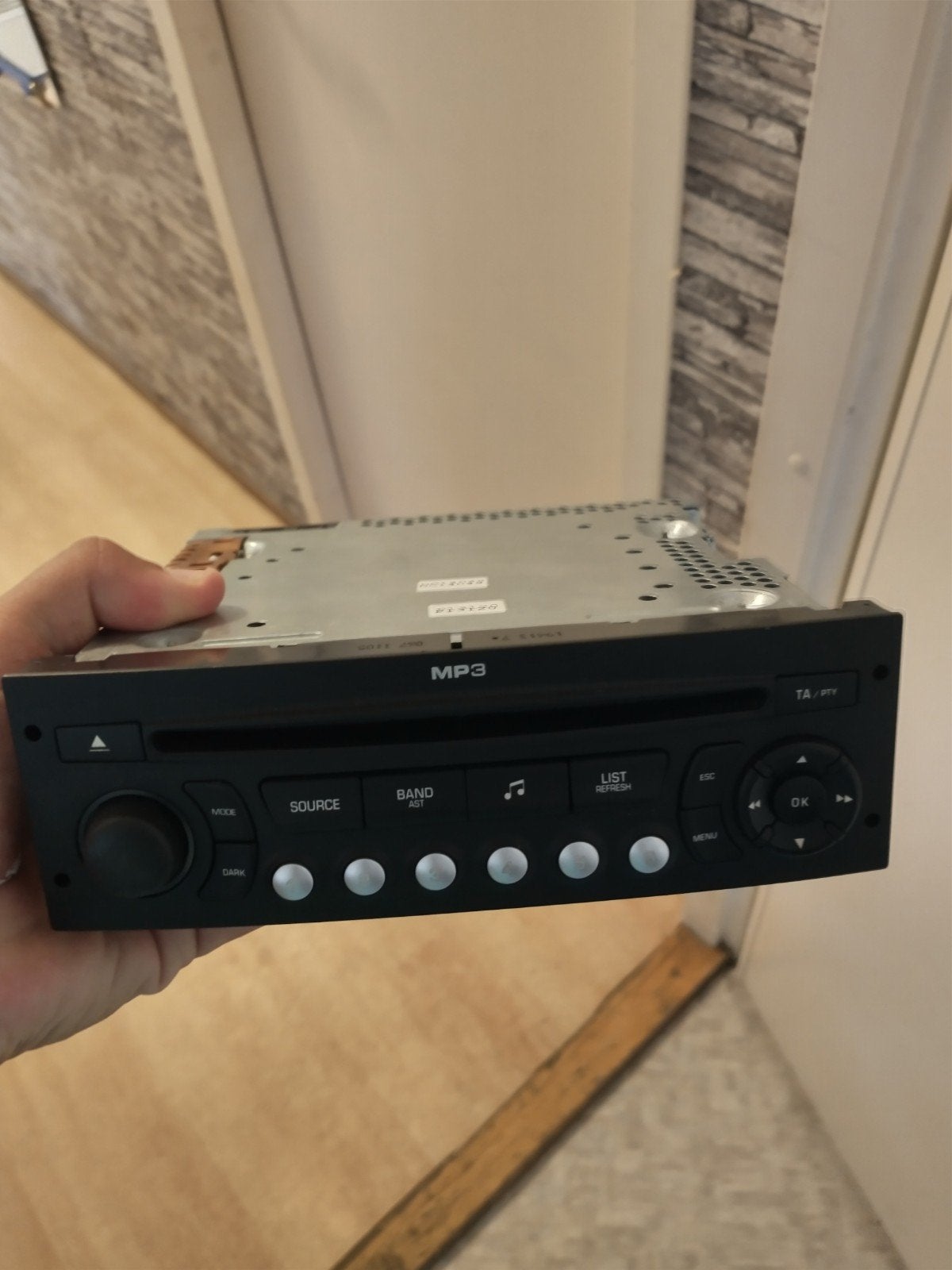 Peugeot/Citroën MP3 autoradio, Ophalen of Verzenden, Gebruikt