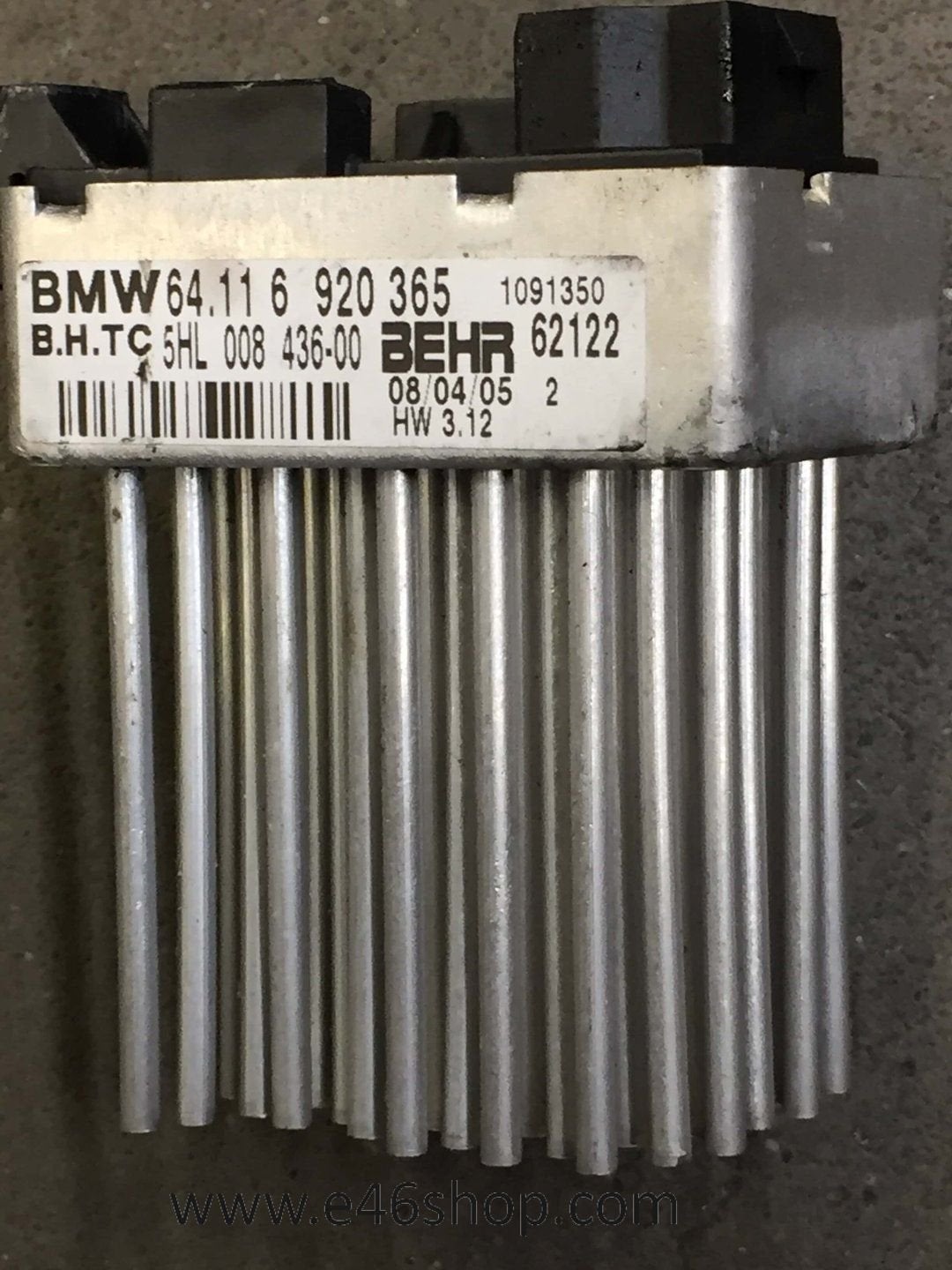 Kachelweerstand BMW X3 bouwjaar 2005, Gebruikt, -, -, Ophalen of Verzenden