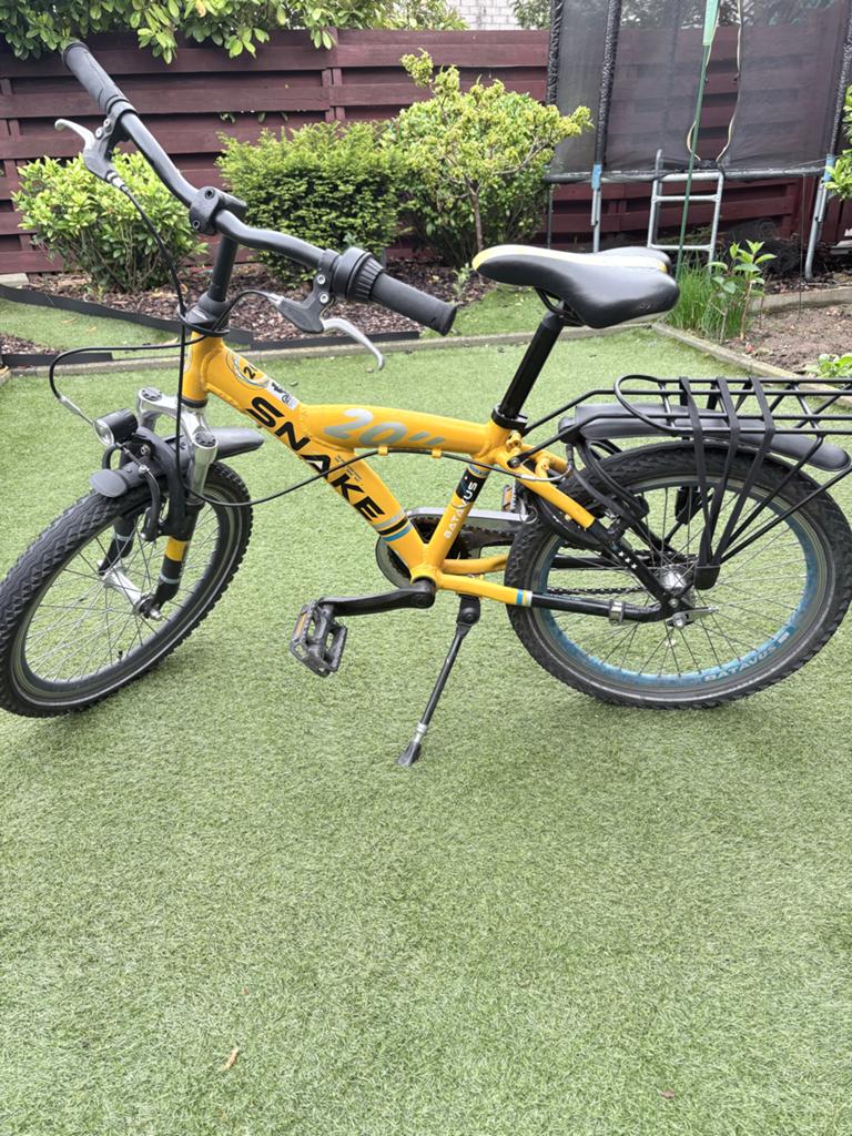 Batavus snake 20 inch kinderfiets, Ophalen, Zo goed als nieuw, Terugtraprem, 16 tot 20 inch