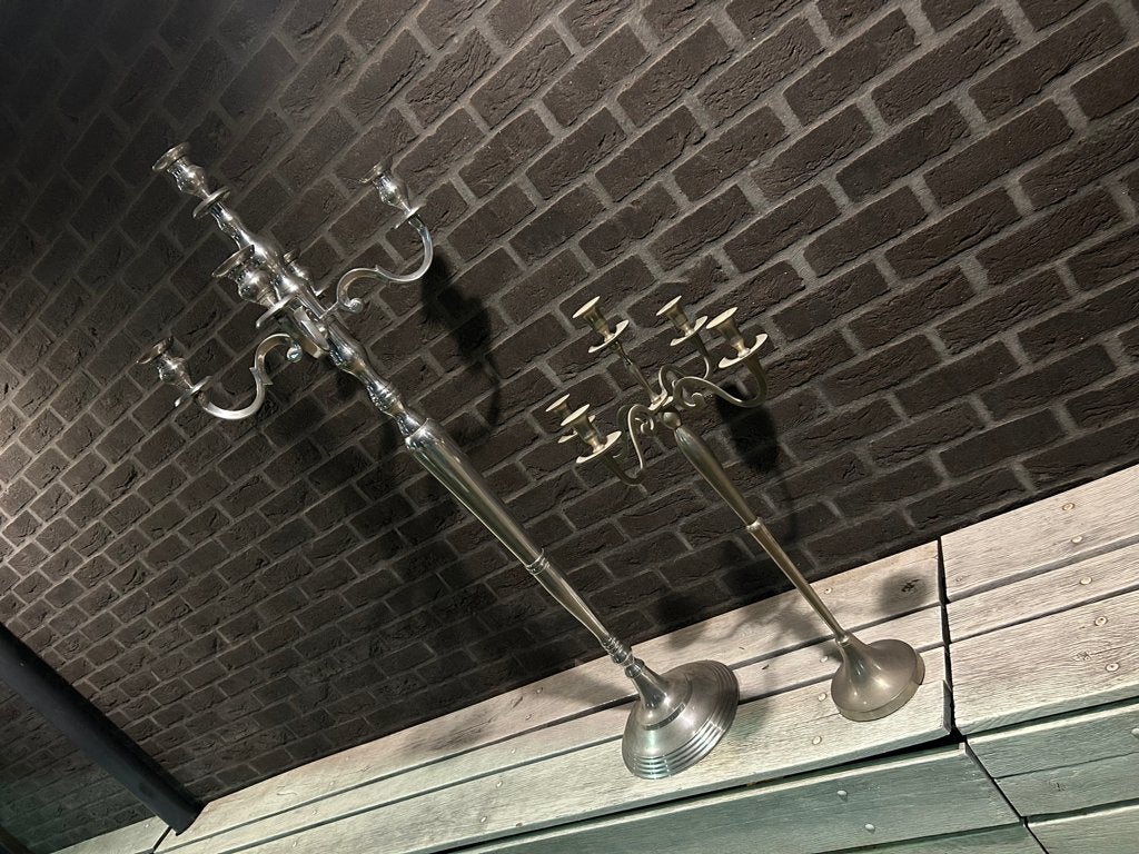 kandelaar, Gebruikt, 145 cm, Ophalen of Verzenden, Kandelaar