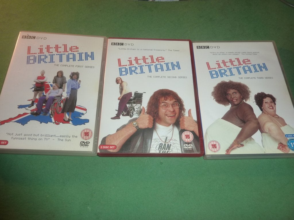 Little Britain The complete series 1, 2 en 3  Geen Ned. subs, Alle leeftijden, Verzenden, Zo goed als nieuw, Komedie