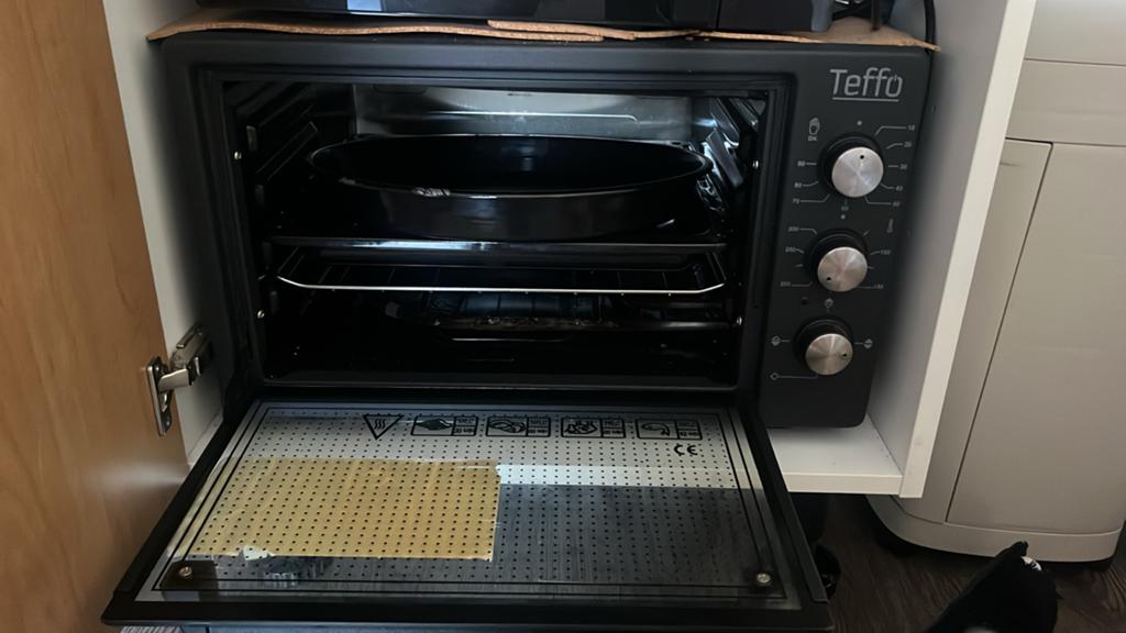 Teffo Mini-oven, Ophalen, Minder dan 45 cm, Vrijstaand, Mini-oven