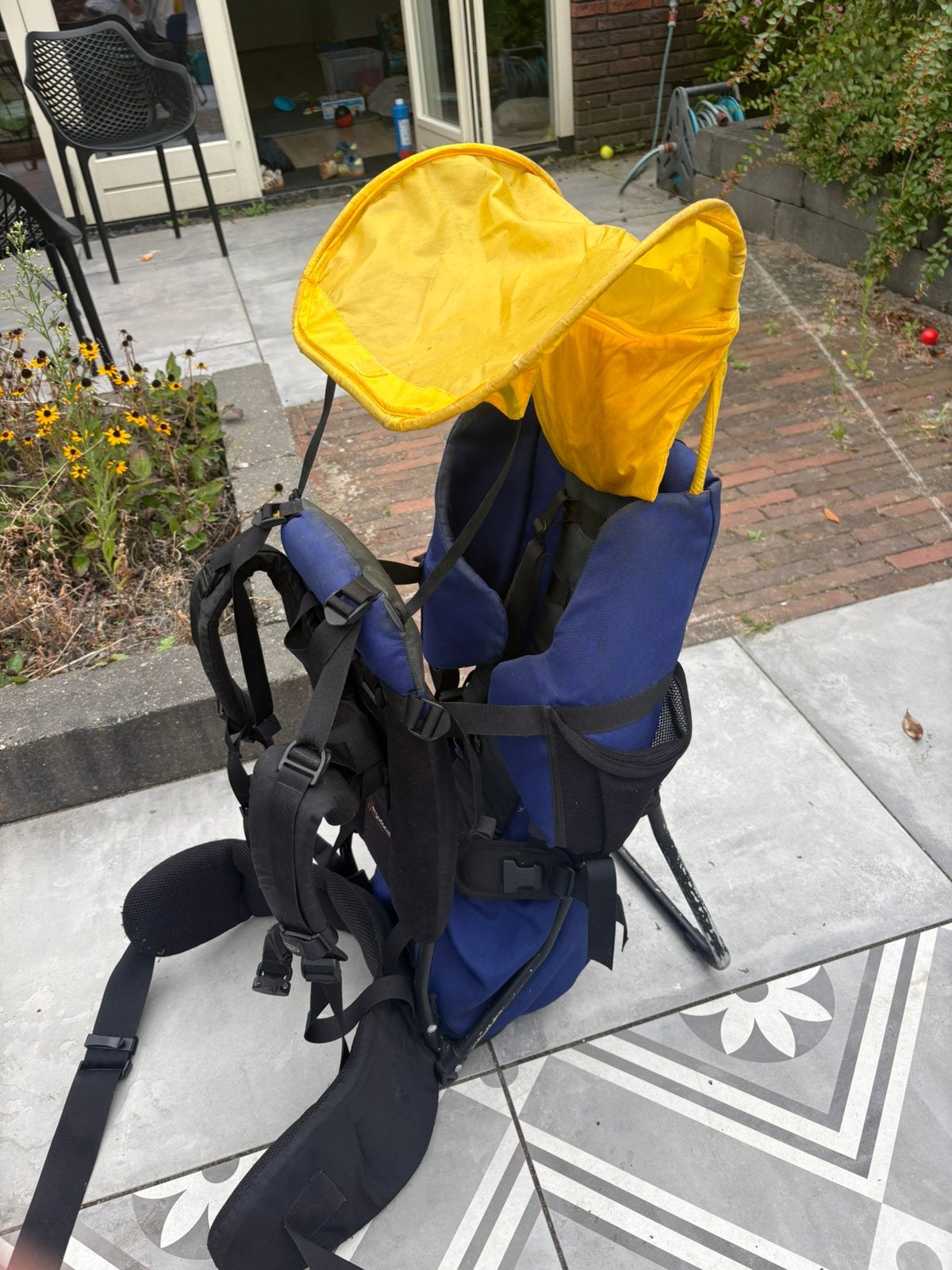 Vaude Jolly Comfort Draagzak - Ideaal voor wandelingen, Kinderen en Baby's, Gebruikt, Rug, Draagzak, Ophalen