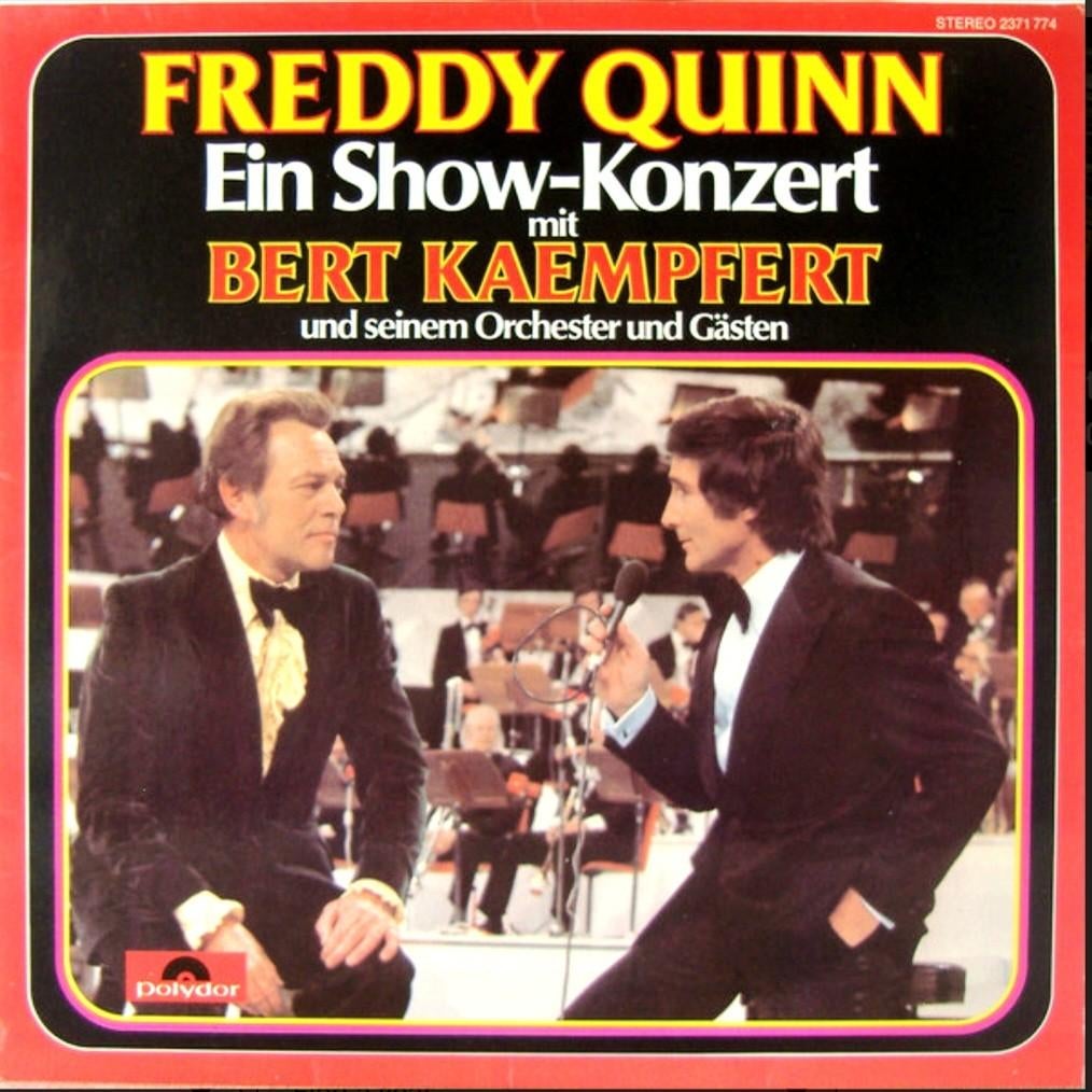 LP  FREDDY QUINN/BERT KAEMPFERT - Ein Show-Konzert, Ophalen of Verzenden, Gebruikt, 12 inch, Overige soorten