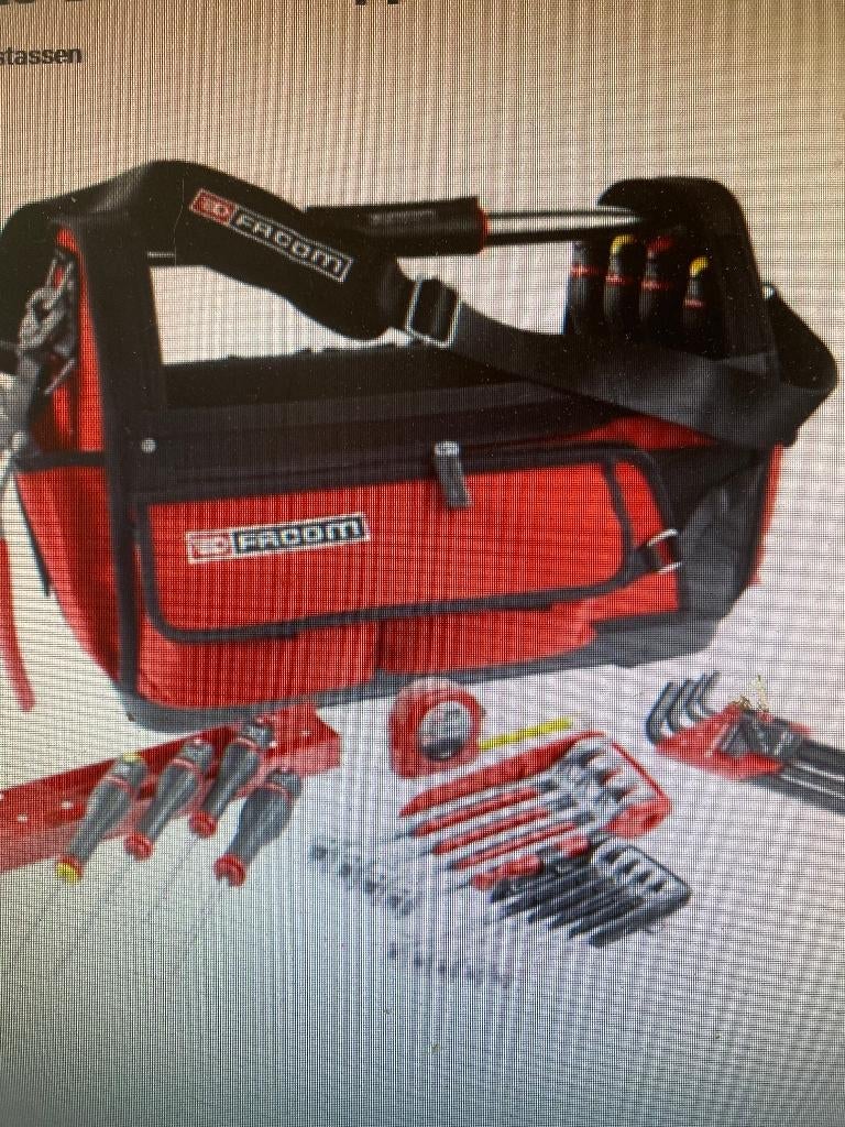 TE KOOP GEVRAAGD FACOM PROBAG GEREEDSCHAPTAS, Doe-het-zelf en Verbouw, Gereedschapskisten, Ophalen, Gebruikt