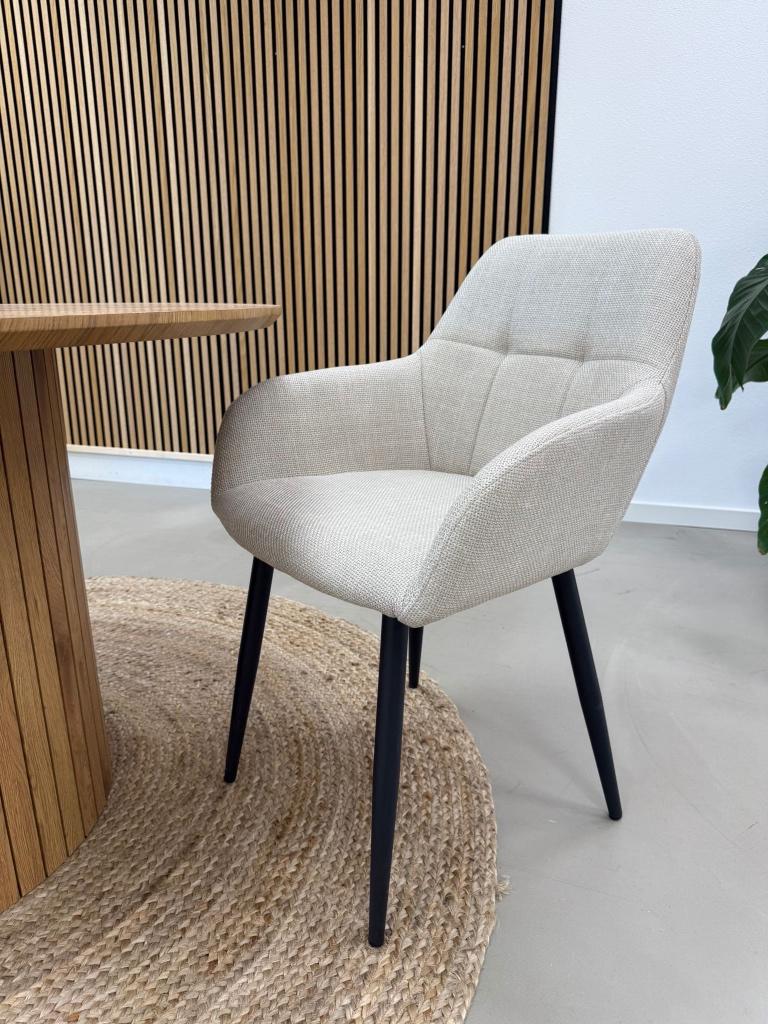Kick Nova Beige - Set van 6 - Nieuw in doos, Huis en Inrichting, Stoelen, Overige kleuren, Kick, Nieuw, Ophalen of Verzenden