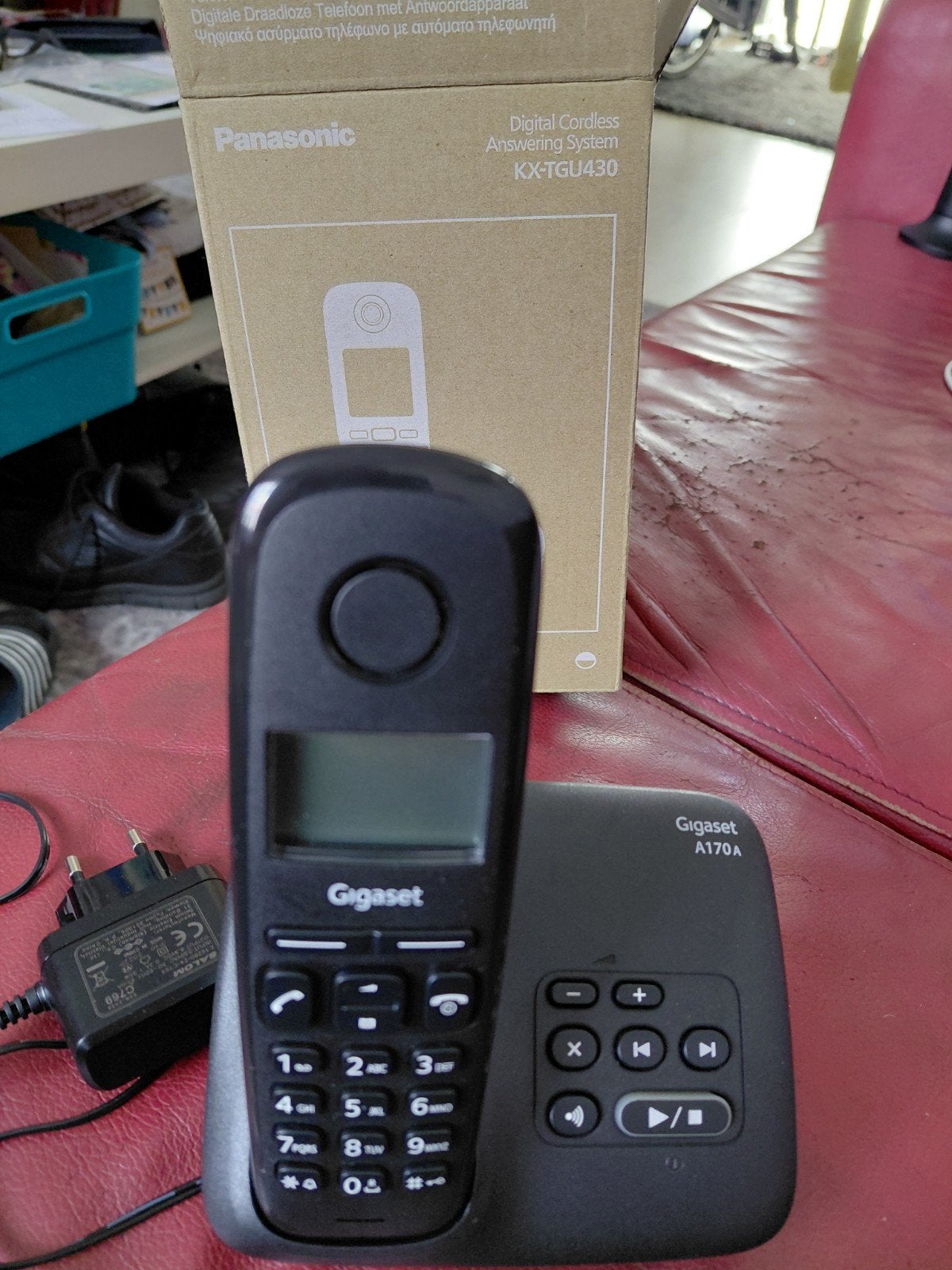 draagbare huistelefoon, Telecommunicatie, Ophalen of Verzenden, Zo goed als nieuw, 1 handset