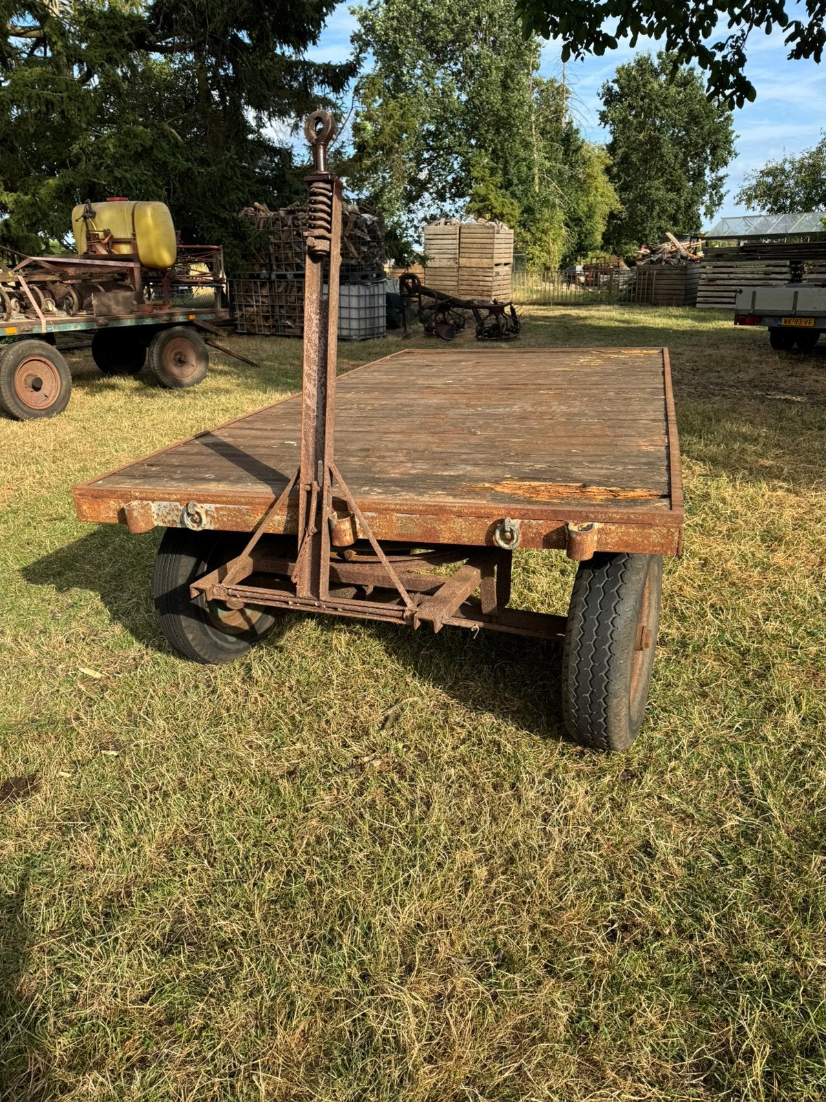 Schamelaanhanger/ Vierwielige wagen/ Landbouwkar, Hobby en Vrije tijd, Ophalen