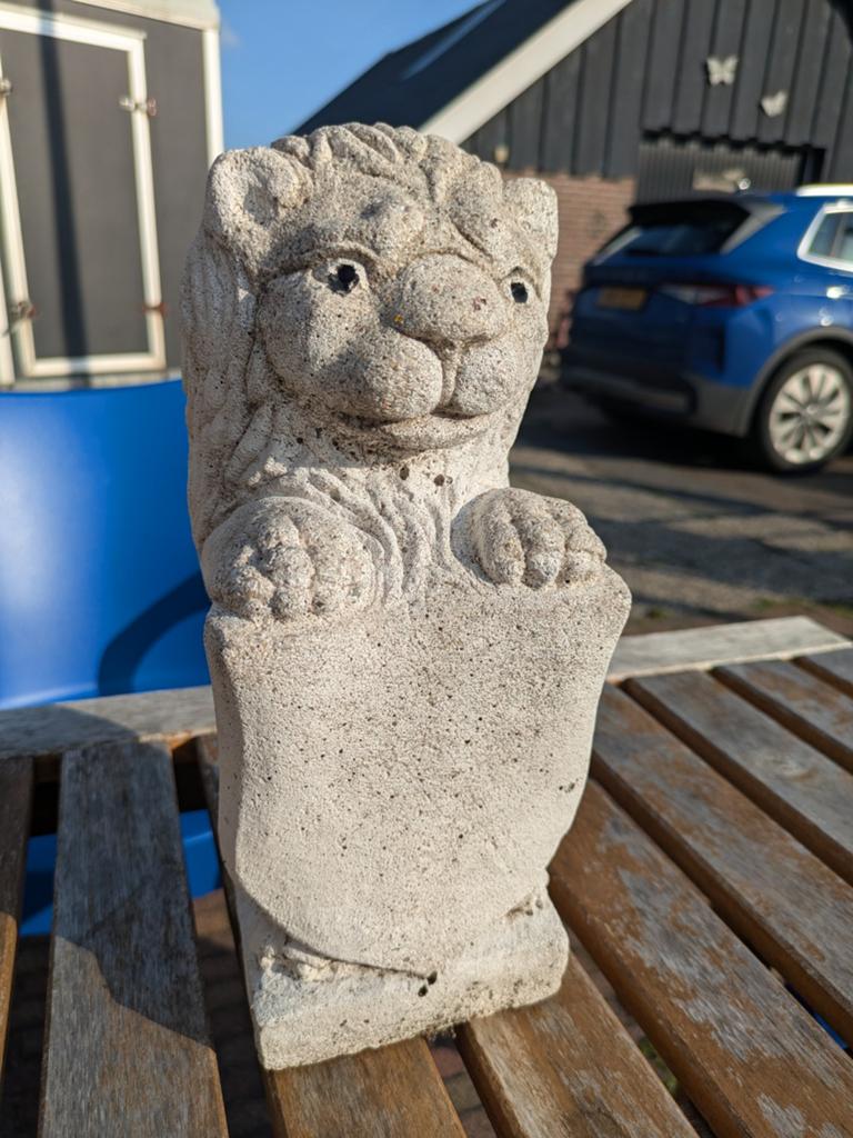 Leuk klein leeuwen beeldje, Ophalen