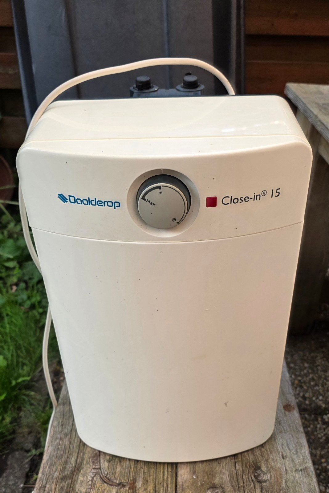 Daalderop Close-in 15 liter boiler, Ophalen, Gebruikt, Boiler, Minder dan 20 liter