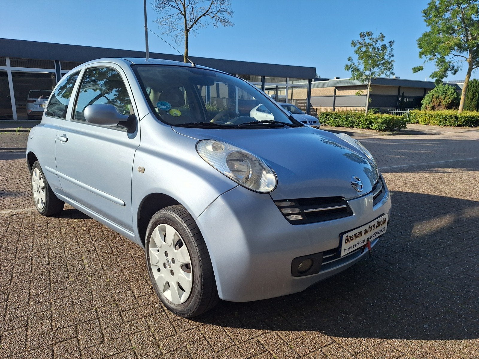 Nissan Micra 1.2 59KW 3DR 2005 Airco ijskoud Rijdt 100% Goed, Auto's, Voorwielaandrijving, Stof, 31 €/maand, 4 cilinders